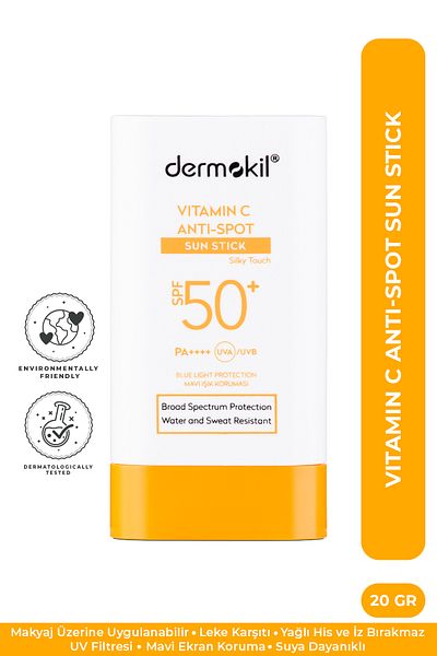 Dermokil Vitamin C Anti-Spot Sun Stick 50+ Spf Anti-Spot Stick Sunscreen