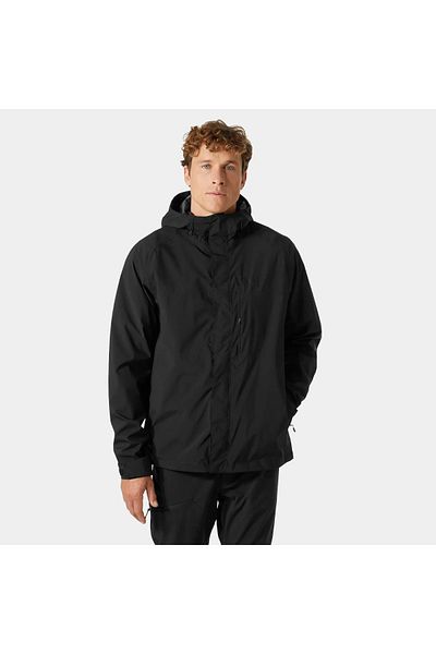 Helly Hansen Мъжко черно яке с качулка Sirdal 2l