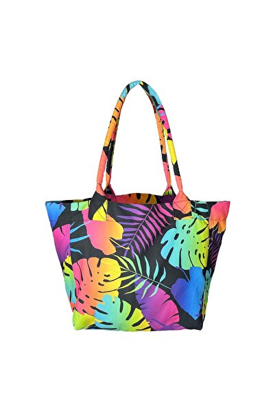 Bolder Happy Bag Elephant Pattern Beach Bag