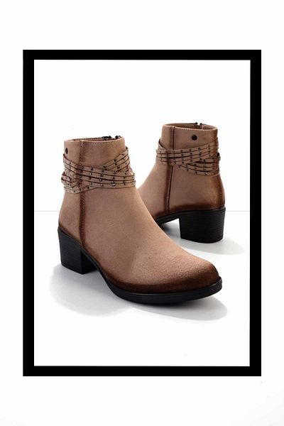Bambi Γυναικείες Μπότες & Μποτάκια Mink K02671903801