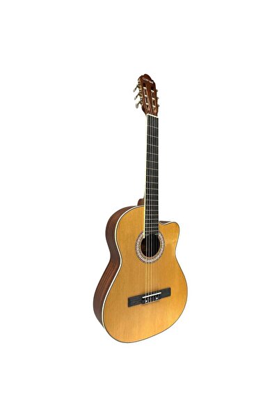 Clariss Kesik Kasa Mat Naturel Klasik Gitar HG400NC