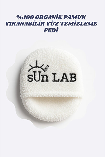 sun lab beauty care solution % 100 Pamuk Yıkanabilir Makyaj Temizleme Pedi Ultra sensitive Cotton Pad