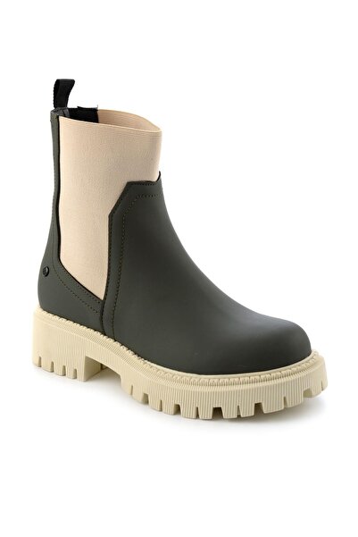 Bambi Mat Olive Kadın Bot & Bootie K02538019009