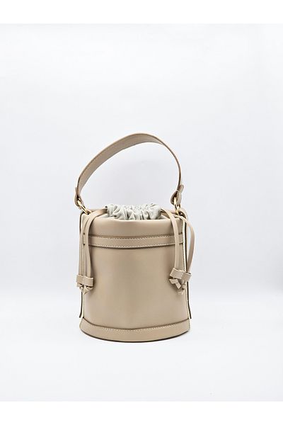 Reddington Women's Drawstring Closure Cylinder Hand and Shoulder Bag