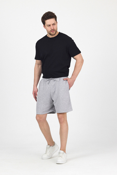 gothamvibes Erkek Timeless Gri Şort