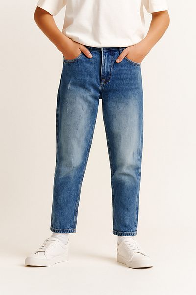 rg kidsstore Unisex νεαρή μαμά Jean