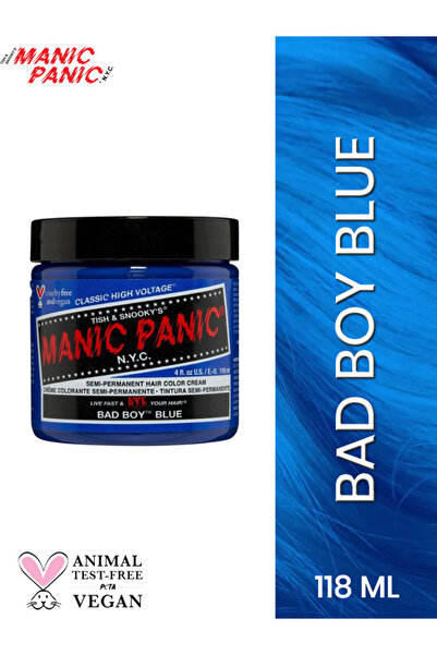 Manic Panic Classic Bad Boy Blue Saç Boyası Hcr-11017