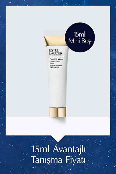 Estee Lauder Double Wear Smooth & Blur Primer / Makyaj Bazı - 15ml Seyahat Boy
