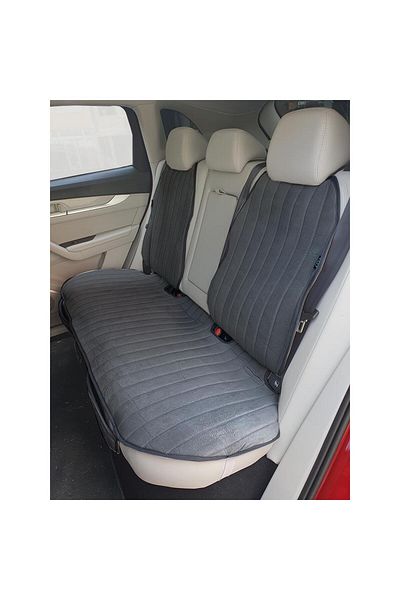 Bod Tesla Model Y Auto Seat Protector Case with Hand Feather Pocket Ion Series Smoked 2020-2024