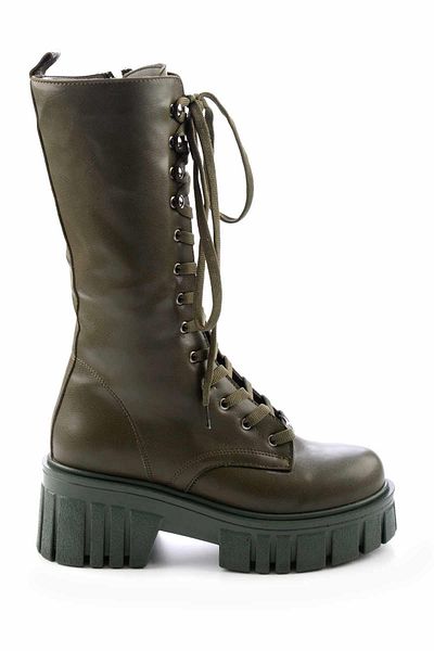 Bambi Khaki dámské boty K03936081009