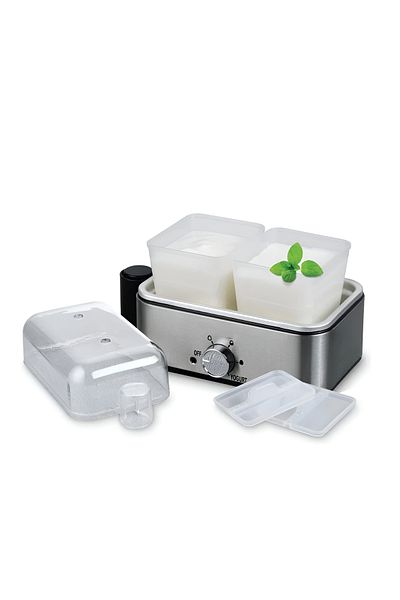 Generic 2 In 1 Yoghurt Maker & Egg Cooker – 6-slot Boiler With Steamer, Auto Hard/soft Eggs & Yogurt