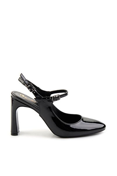 Bambi Siyah Kadın Klasik Topuklu Ayakkabı K01209400008