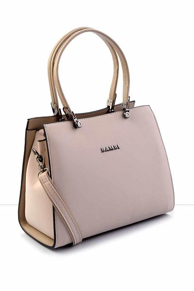 Bambi Geantă de umăr de damă bej C06636430804
