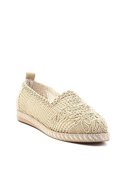 Bambi Beige Women's Espadrille K01823012016