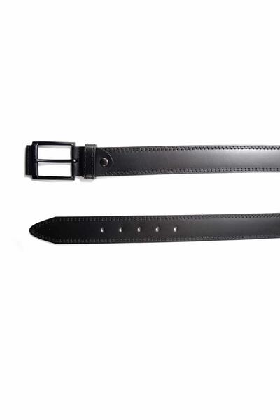 Bambi Crni kožni muški kaiš U08657011503