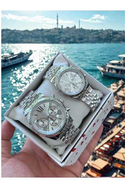 Leerybee Zamansız Sevgili Şıklığı: Çift Kol Saati Özel Kutulu Sevgiliye Eşe Hediye Yıl Dönümü Doğum Günü