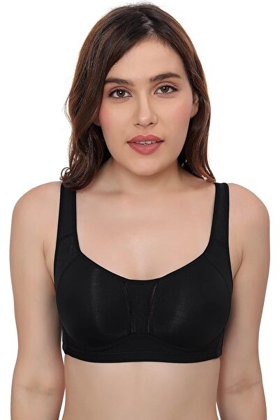 Glamroot حمالة صدر نسائية يومية بتغطية كاملة | لاسلكية | مبطنة بخياطة