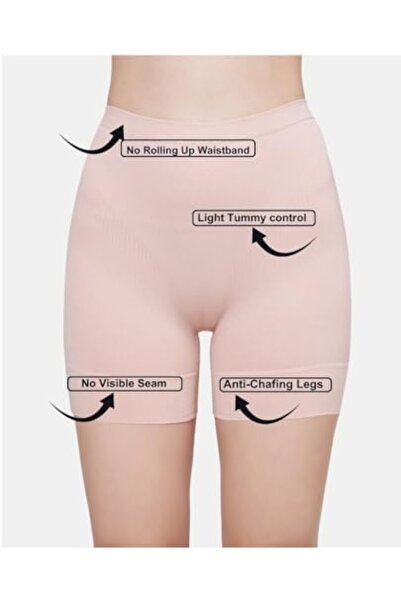 Glamroot Seamless High Waist Tummy Control Shapewear Boyshort Panty, Size M -XXL