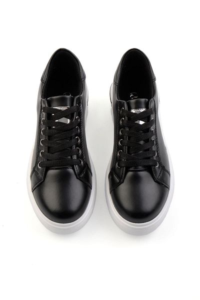 Bambi Black Lame Women's Sneaker K 01179001409