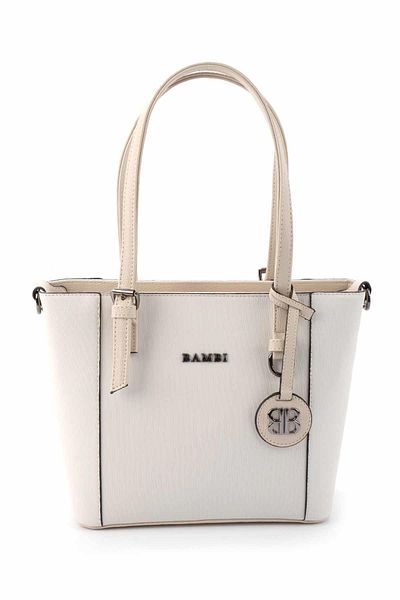 Bambi Women's Ecru Shoulder Bag - C 06224068309