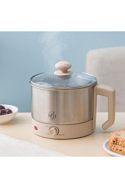 BİNDAWOOD B&D RICE COOKER 1.8L 600W GLASS LED