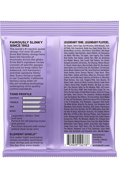 Ernie Ball ERNIEBALL P02227 Elektro Gitar Teli