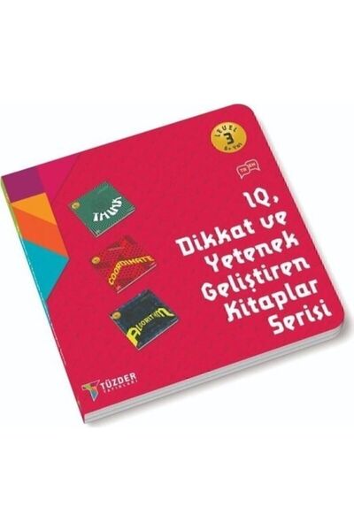 TÜZDER Yayınları 6+ سنوات المستوى الثالث |   سلسلة كتب تنمي الذكاء والانتباه ...