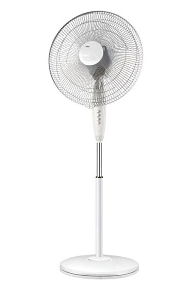 Raks Eco Max 16 Inç 3 Kanatlı Devrilme Emniyetli Ayaklı Vantilatör 50 W Beyaz