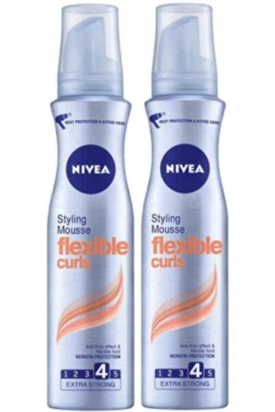NIVEA Saç Köpüğü Doğal Bukleler 150 Ml X 2 Adet