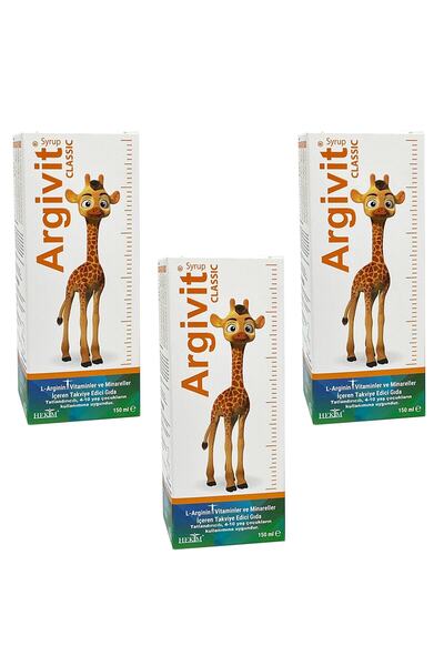 Argivit Multivitamin 150 ml Şurup 3 Adet