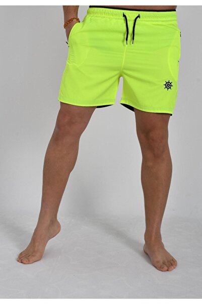 atlanticsport شورت سباحة رجالي مطرز من Micro Rudder طراز Mcr207