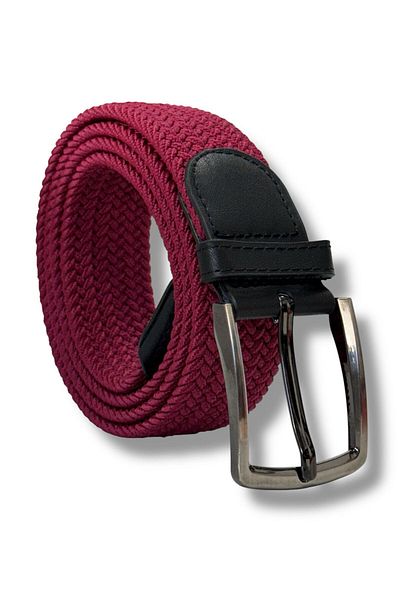 Gesa Men's Elastic Braided Flexible Belt 4 cm