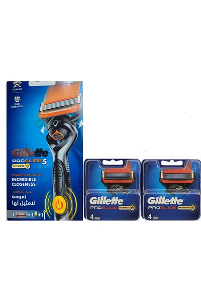 Gillette Flexball Proglide Power Machine + 8 Spare