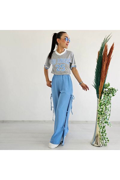 Altı Üstü Butik Pantaloni cu cravată la picioare