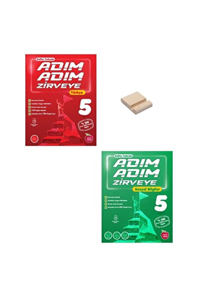Newton Yayınları 5. Sınıf Adım Adım Zirveye Türkçe ve Sosyal Bilgiler