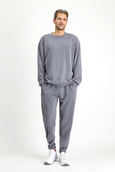 Kiğılı Home Σετ φόρμας Modal 2 τεμαχίων με μακρυμάνικο λαιμόκοψη