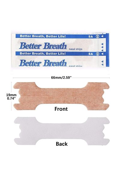 Choice 200pcs 66x19mm 100/200/300pcs Breath Nasal Strips Right Way Stop Snoring Anti Snore Nose Strip Easie