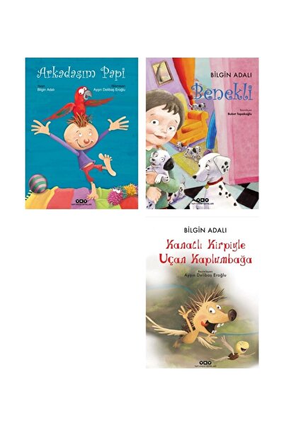 Yapı Kredi Yayınları Arkadaşım Papi - Benekli - Kanatlı Kirpiyle Uçan Kaplumbağa