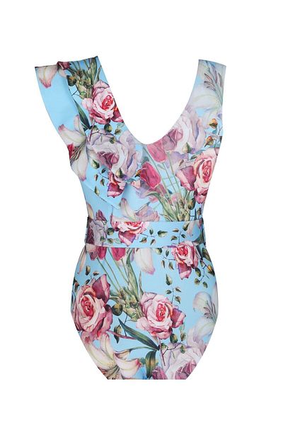 Nur Karaata Lilac Blu Swimsuit
