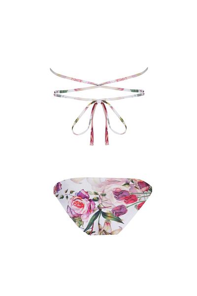 Nur Karaata Triangle Bianca Bikini Set