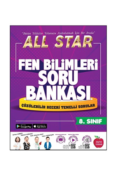 Newton Yayınları Newton 8. Sınıf Lgs Fen Bilimleri All Star Soru Bankası