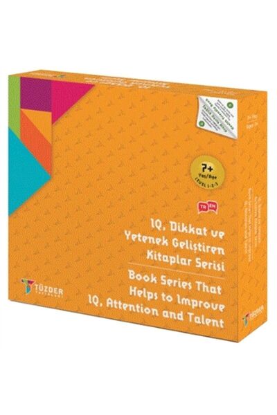 TÜZDER Yayınları 7+ Yaş 9’lu Set | IQ Dikkat ve Yetenek Geliştiren Kitaplar S...