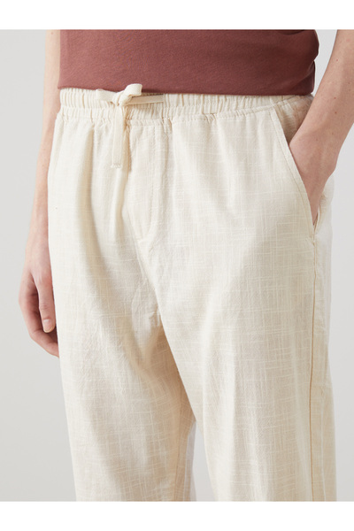 LC Waikiki Comfortable Linen Look Men's Trousers