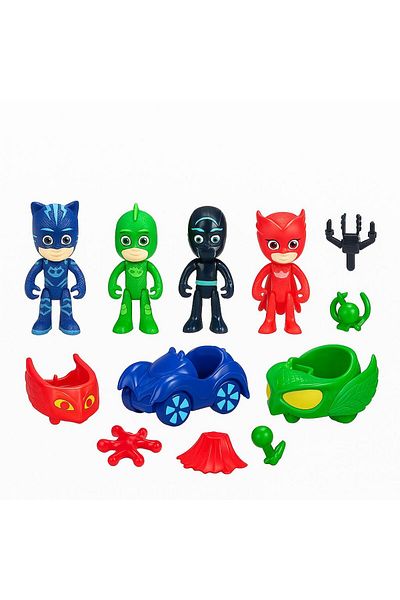 Generic Hero Cars And Action Figures Toy Set – Hero Vehicle & Character Playset For Kids Ages 3