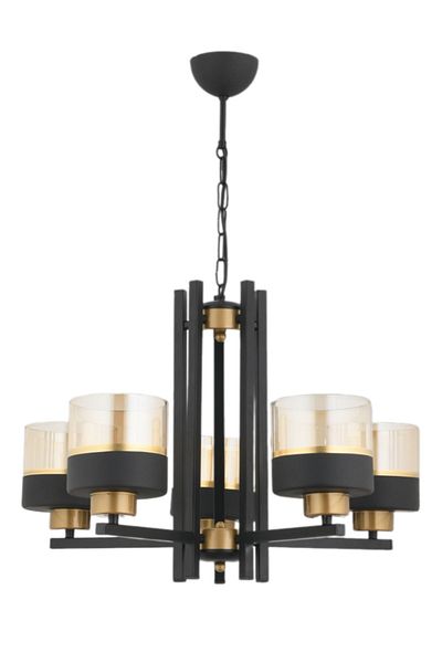 ESSLİGHT Sevda 5-Piece Chandelier Living Room Bedroom Kitchen Young Room Office
