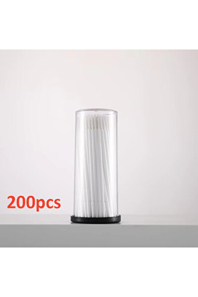 Choice1 A0016-200pcs WHITE 100pcs Long Head White Color Disposable Microbrush...