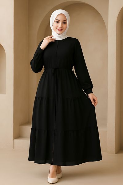 Trendy Mall Παιδικό Ferace Medina Silk - Μαύρο