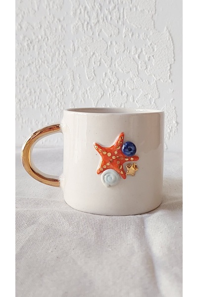 Handmade Marin 150ml Elyapımı Kahve Fincanı/kupası 1 Adet/