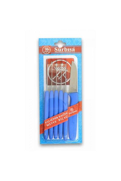 Sürbisa 61007 Fruit Knife - Blue Color 61007 Fruit Knife