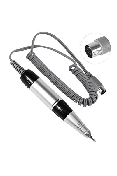 Choice ماكينة حفر أظافر كهربائية سوداء 35000 دورة في الدقيقة 5 دبابيس بمقبض ي...